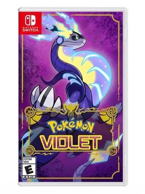 Nintendo Switch ~ Pokemon Violet ~ Original Box Case ~ Replacement ~ No Game